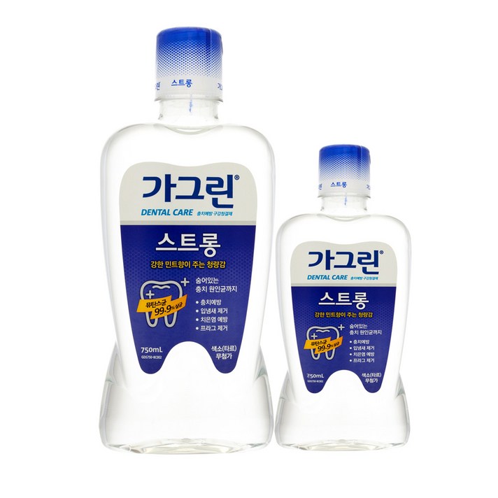 가그린 스트롱 2개입 구강청결제, 1세트