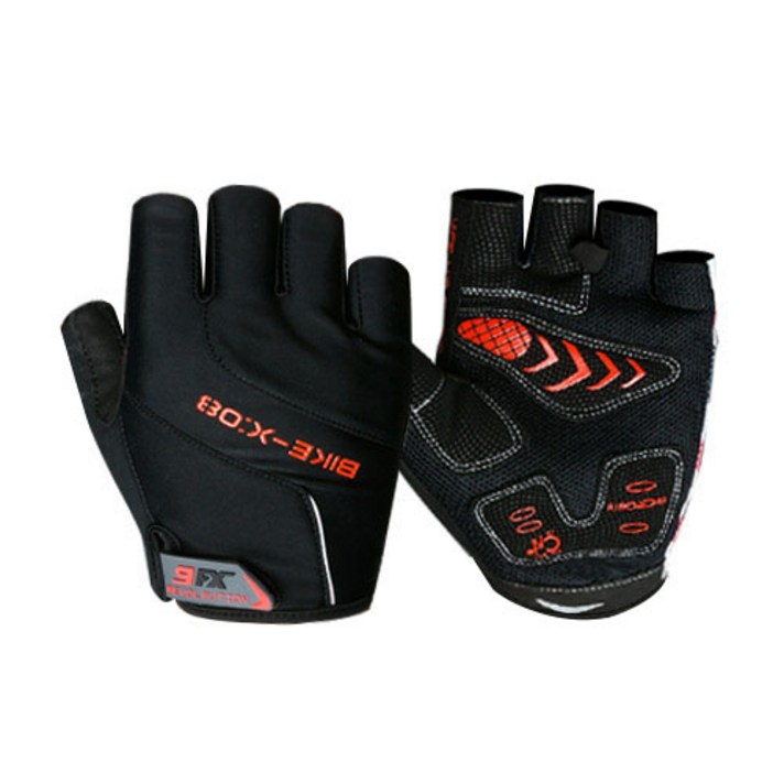 나인에프엑스 자전거 스포츠 반장갑 9FX-03, 바이크블랙
