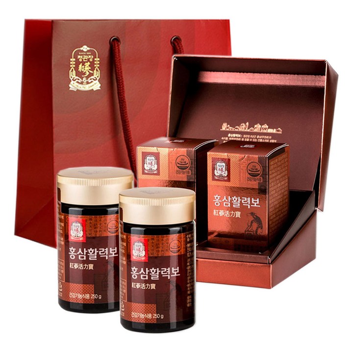 정관장 홍삼활력보, 250g, 2개입