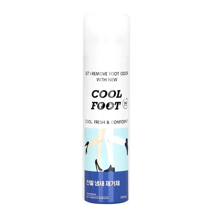 쿨풋 신발 냄새 제거 탈취제, 180ml, 1개