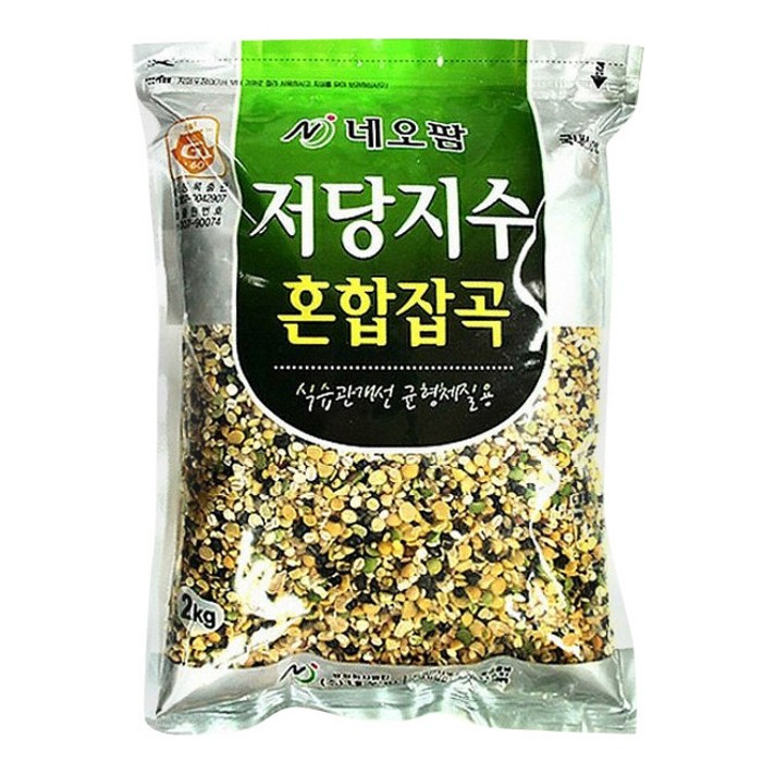 저당지수 국산 혼합잡곡 식습관개선 균형체질용 2kg, 1개