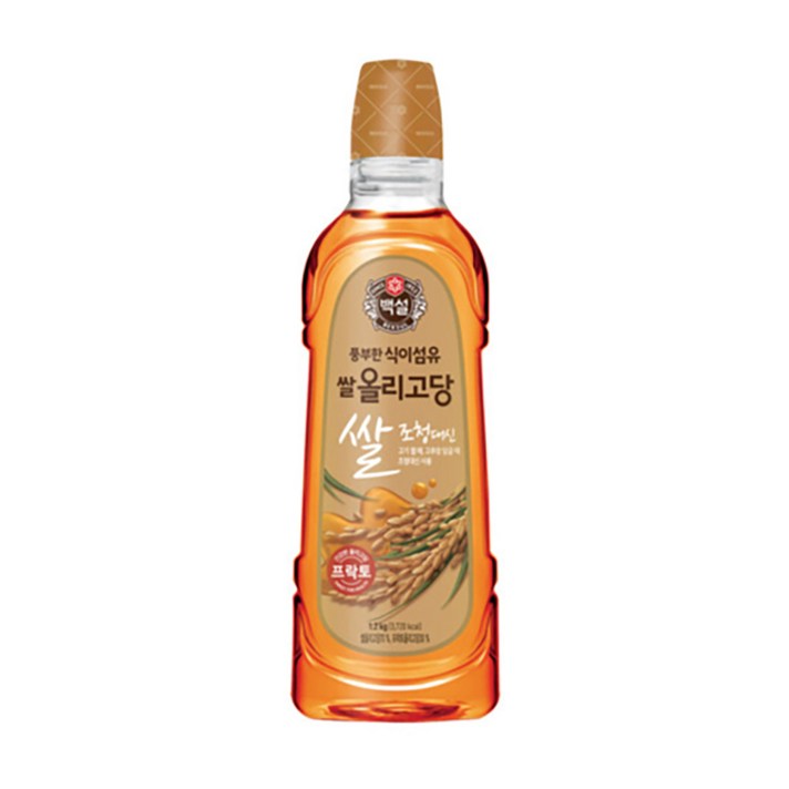 (상온)백설 건강한 쌀올리고당1.2kg, 1.2kg, 1개