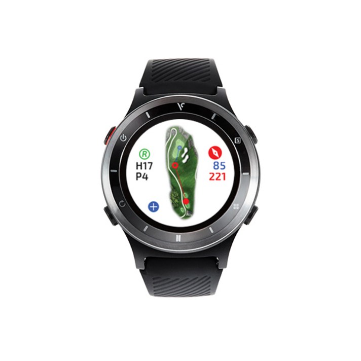 보이스캐디 T6 프리미엄 골프 GPS 워치 거리측정기, Black