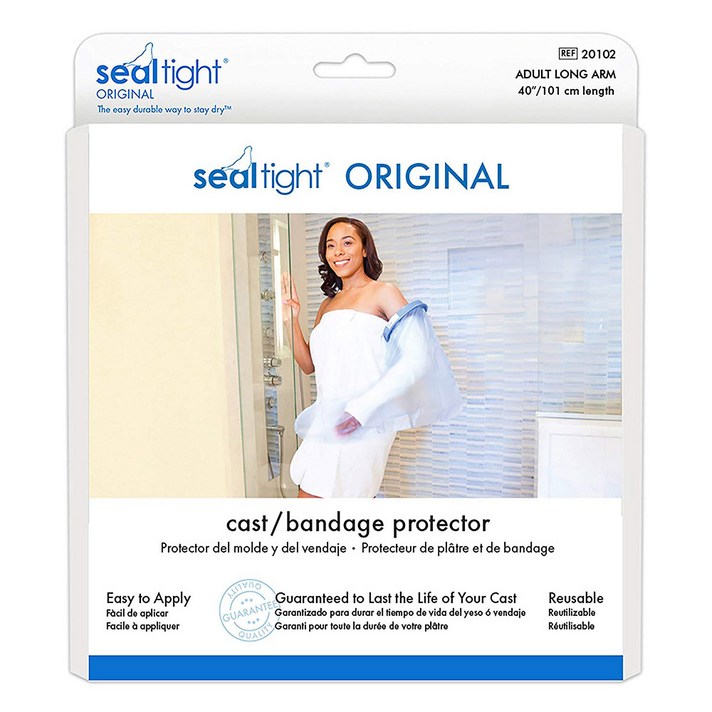 브라운메드 성인용 씰타이트 오리지널 긴팔 깁스방수커버, 1개