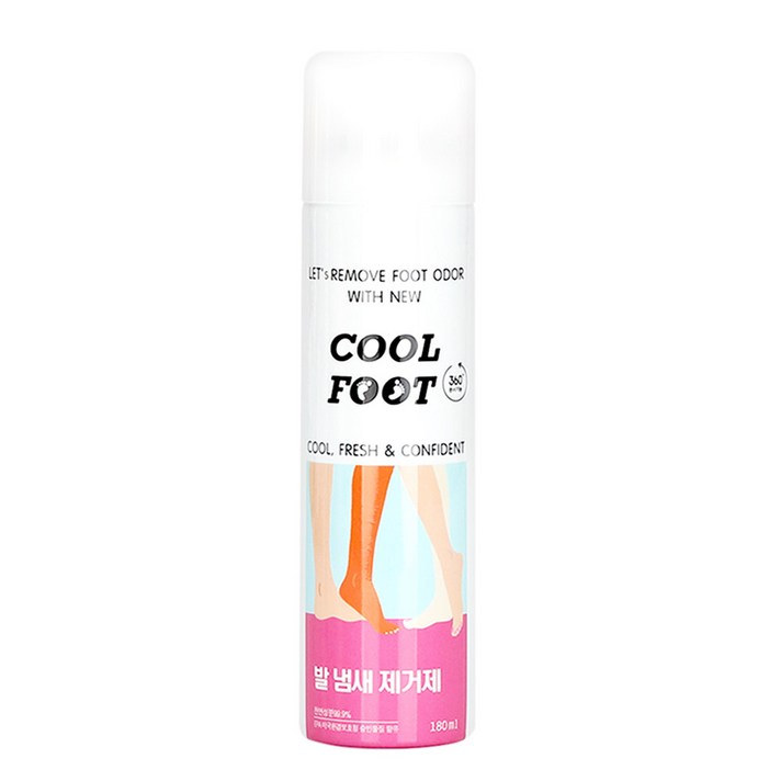 쿨풋 발냄새 제거제, 180ml, 1개
