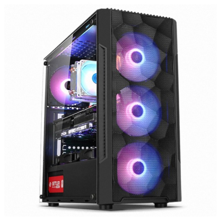 컴맹닷컴 고사양 게이밍 3D 그래픽 PC CMA37XC-288X(라이젠7 3700X RTX2080 SUPER 그래픽 RAM 16GB SSD 500GB WIN미포함), CMA37XC-288X, 기본형
