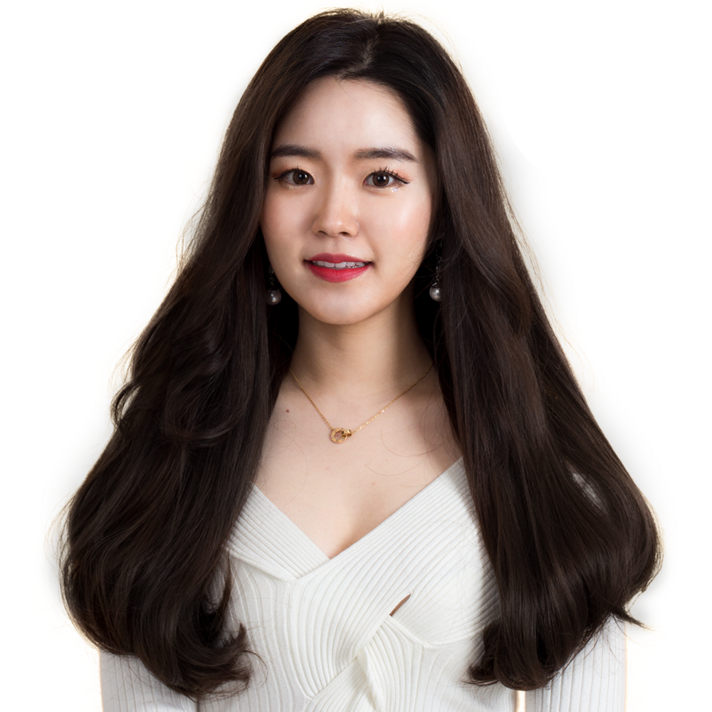 u자 c컬 반가발 60cm 284g, 네츄럴블랙, 1개