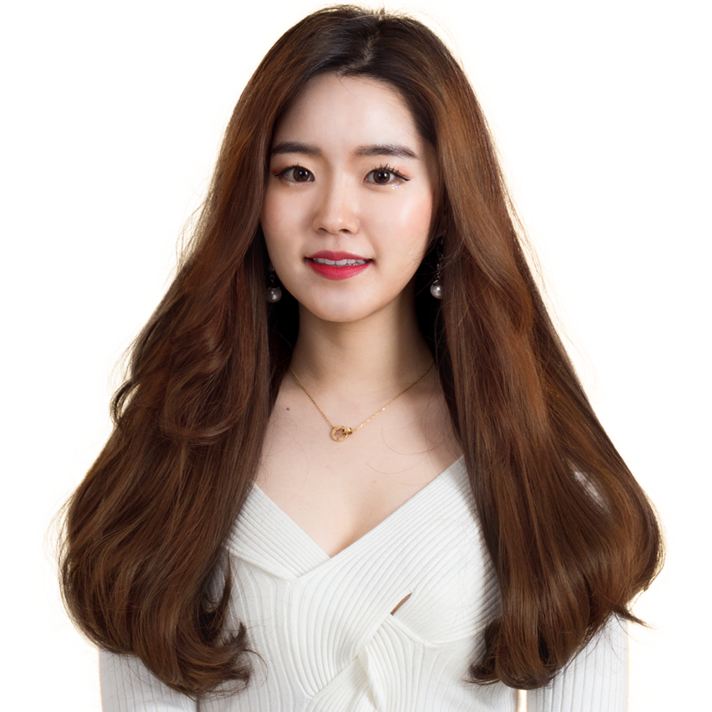 u자 c컬 반가발 60cm 284g, 라이트브라운, 1개