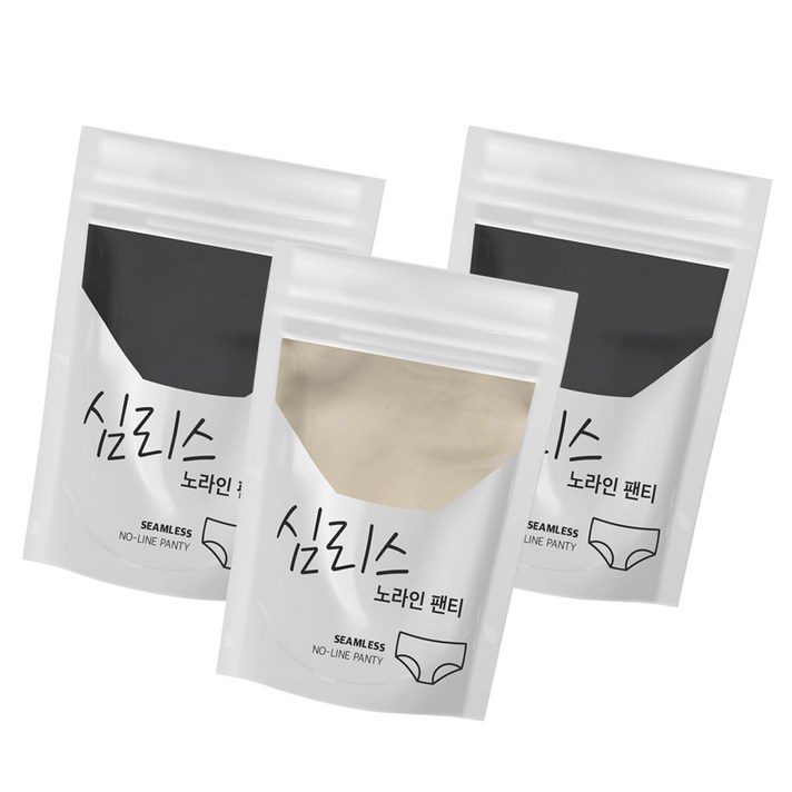 마른파이브 여성용 노라인 누디팬티 3p