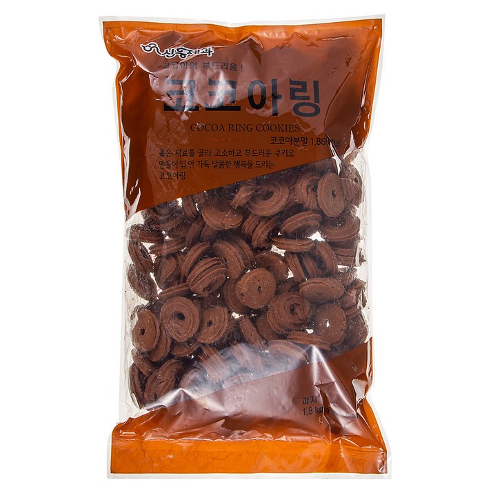 코코아링 과자쿠키, 1.8kg, 1개