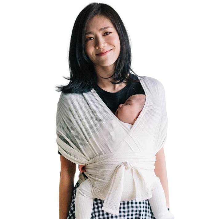 코니 아기띠 썸머 M, 크림