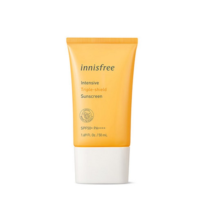 이니스프리 인텐시브 트리플쉴드 선스크린 SPF50+ PA++++, 50ml, 1개