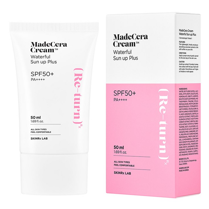 스킨알엑스랩 워터풀 썬업 플러스 선크림 SPF50+ PA++++, 50ml, 1개