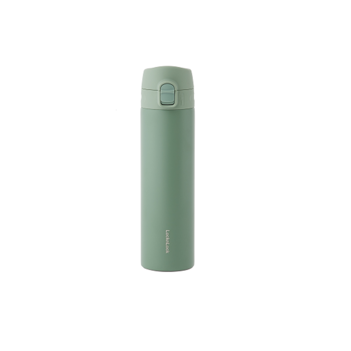 락앤락 슬림핏 원터치 텀블러, 그린, 400ml