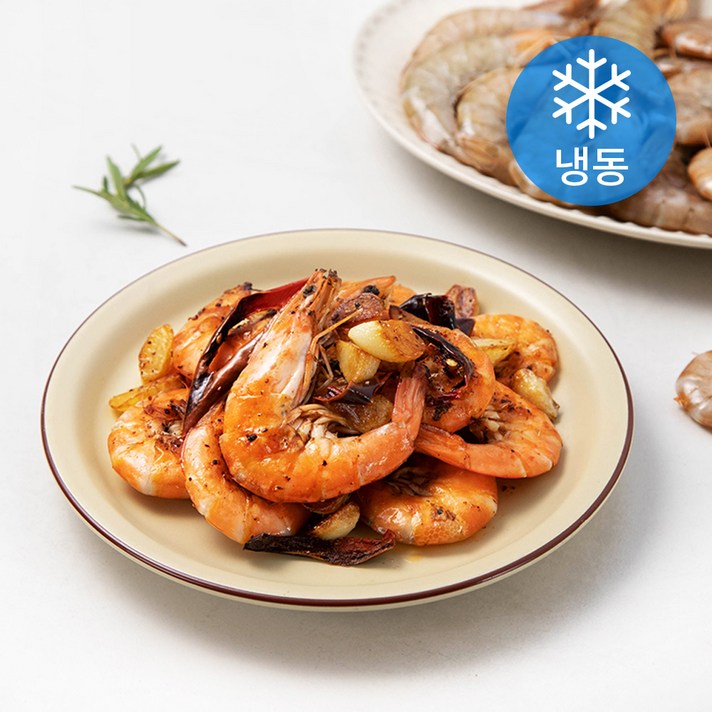 곰곰 껍질 흰다리 새우 (냉동), 500g, 1개