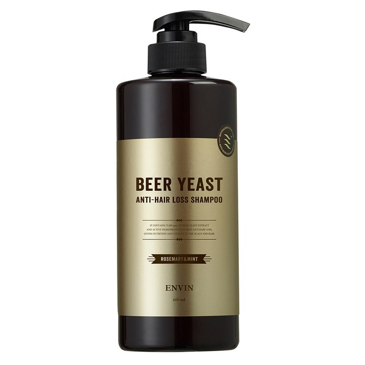 앙방 약산성 맥주효모 탈모 완화 샴푸, 600ml, 1개