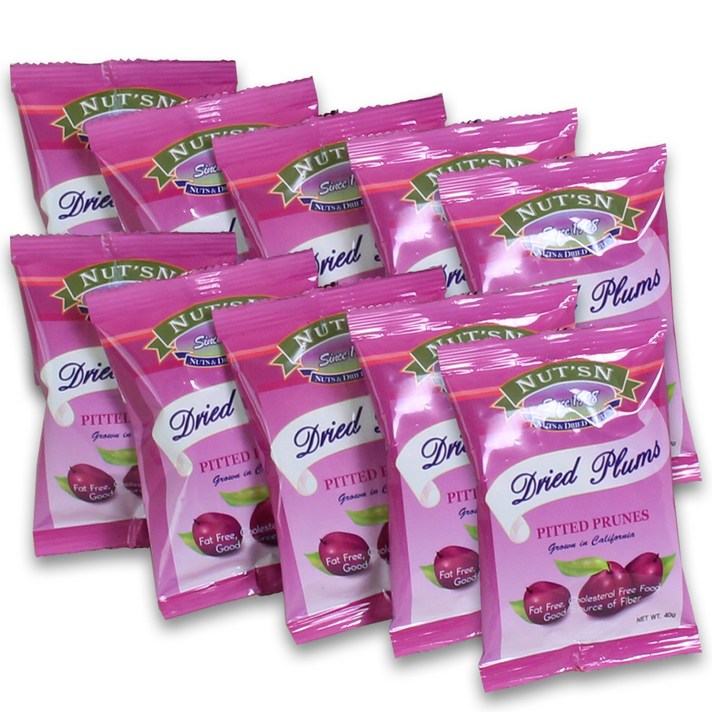 넛츠앤 푸룬파우치, 40g, 10개