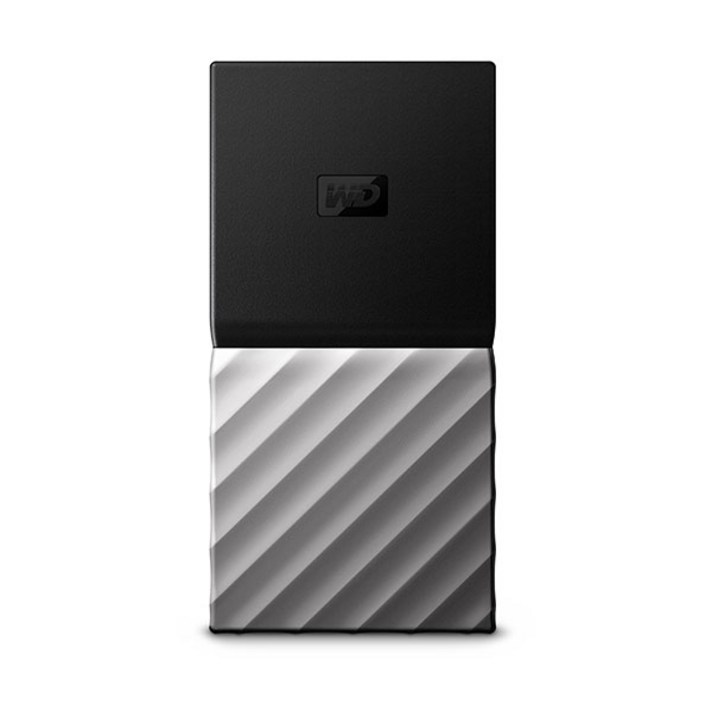 WD My Passport SSD 휴대용 외장하드, 512GB, 블랙 + 메탈그레이