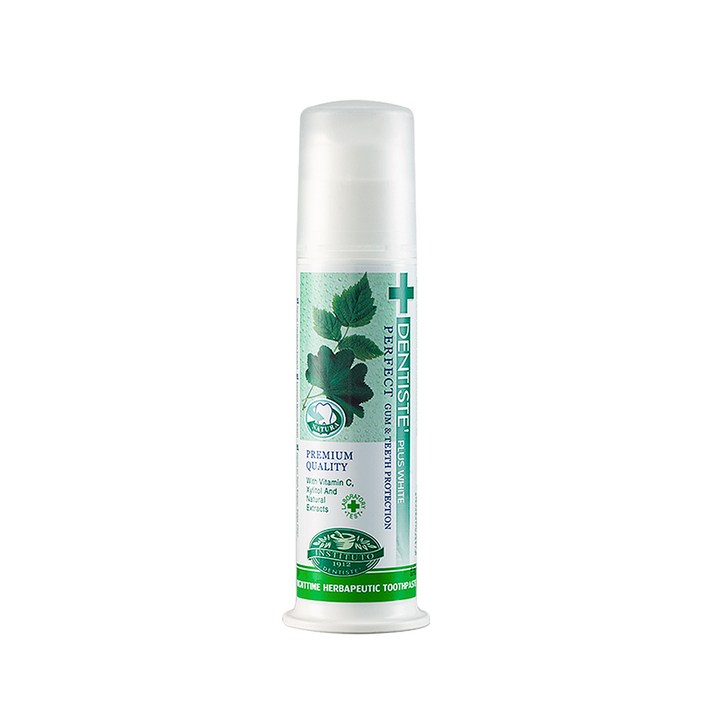 덴티스테 플러스화이트 펌프형 치약, 120g, 1개