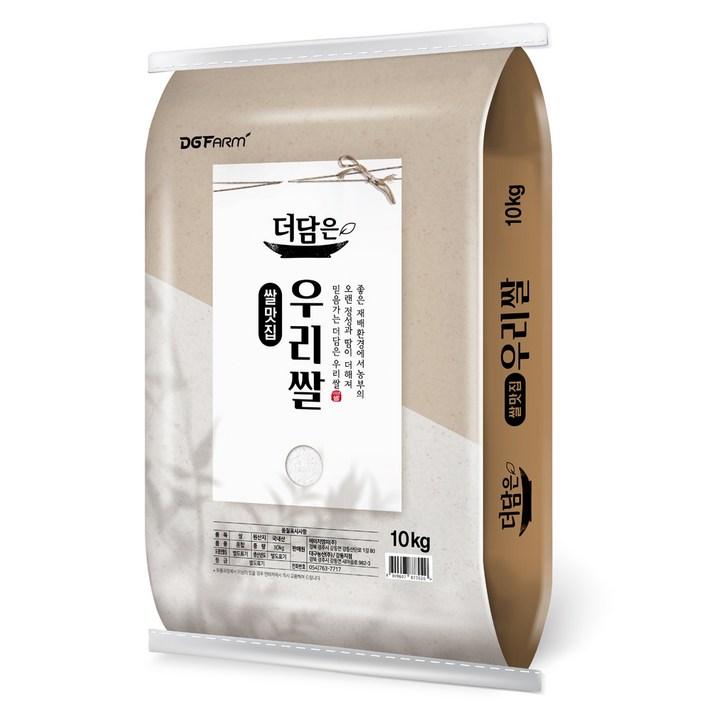 대구농산 2020년 더담은 우리쌀, 10kg, 1개
