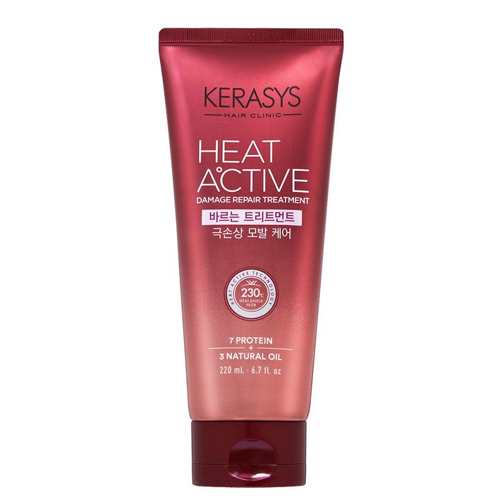 케라시스 히트 액티브 극손상 바르는 트리트먼트, 220ml, 1개