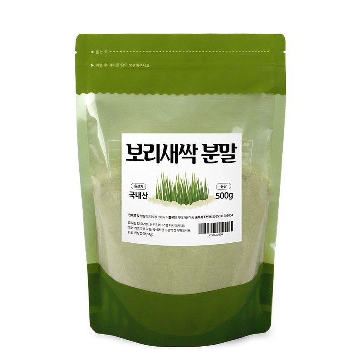 참좋은데이 보리새싹분말, 500g, 1개