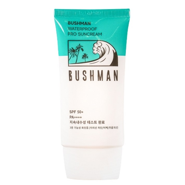 부쉬맨 워터프루프 프로 선크림 SPF50+ PA++++, 50ml, 1개