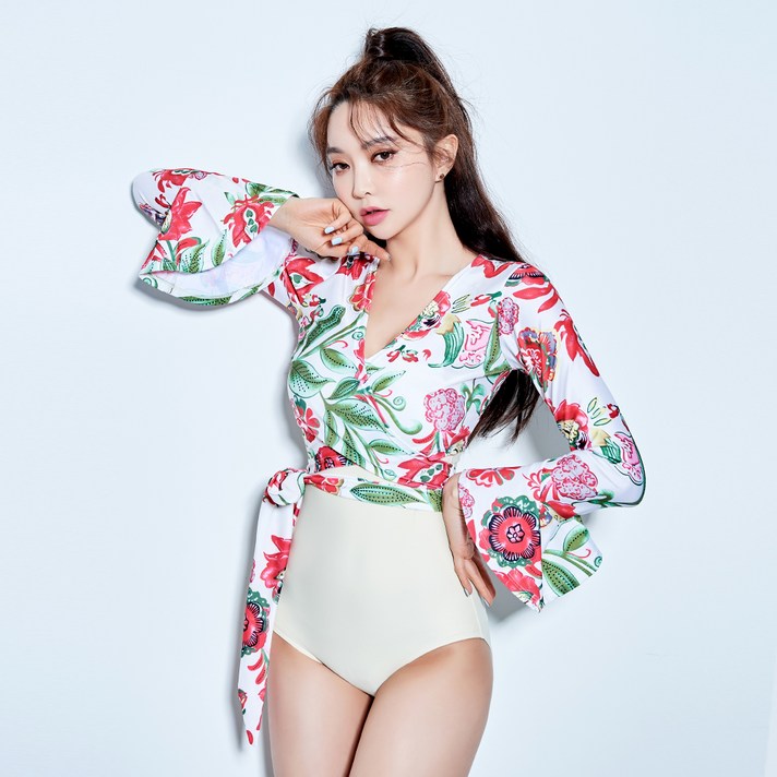 벤디스 여성용 쇼룸 모노키니 비키니 세트 F328, 스킨