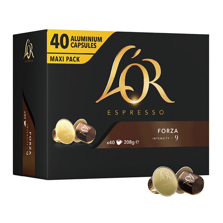 로르 포르자 캡슐커피, 5.2g, 40개입