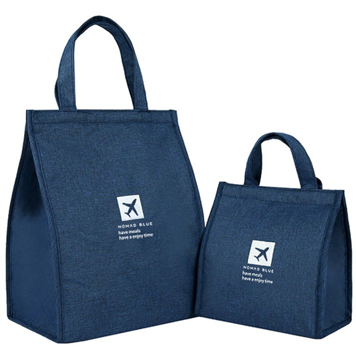 노마드블루 베비 보냉가방 2종 세트, 네이비