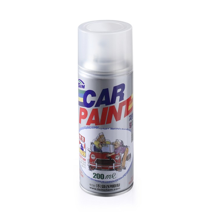 일신 스프레이 카 페인트 현대 블랙 다이아몬드 AA 219, 200ml, 1개