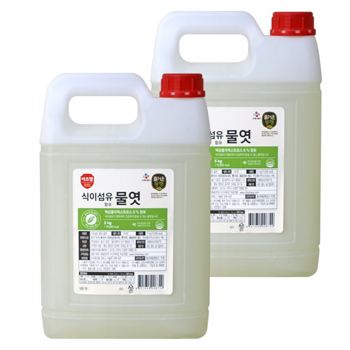 이츠웰 식이섬유이온물엿, 5kg, 3개