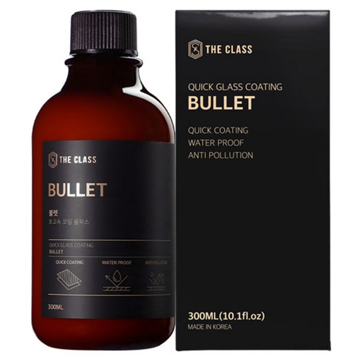 더클래스 불렛 차량용 초고속 코팅 물왁스, 300ml, 1개