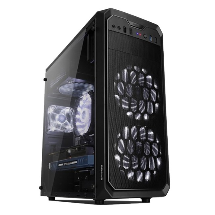 컴맹닷컴 고성능 작업용 하이엔드 게이밍PC CM954FC-266X (인텔 i5-9400F RAM 16GB SSD 240G OS미포함), RTX2060