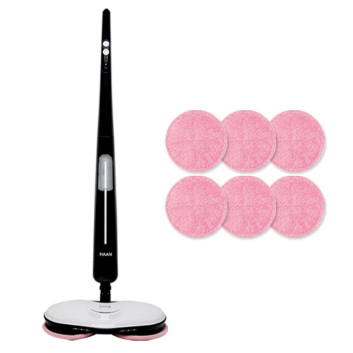 한경희생활과학 아쿠아젯 무선 물걸레 청소기 RC-3500BW + 청소패드 6p