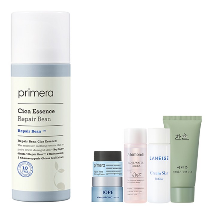프리메라 리페어빈 시카 에센스 50ml + 아모레퍼시픽 5종, 1세트