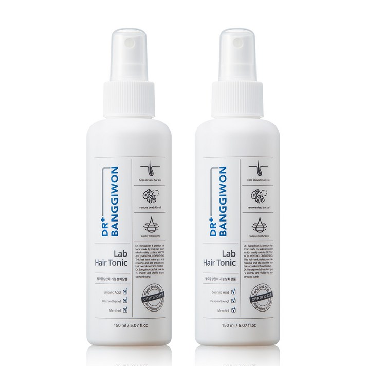 닥터방기원 랩 헤어토닉, 150ml, 2개