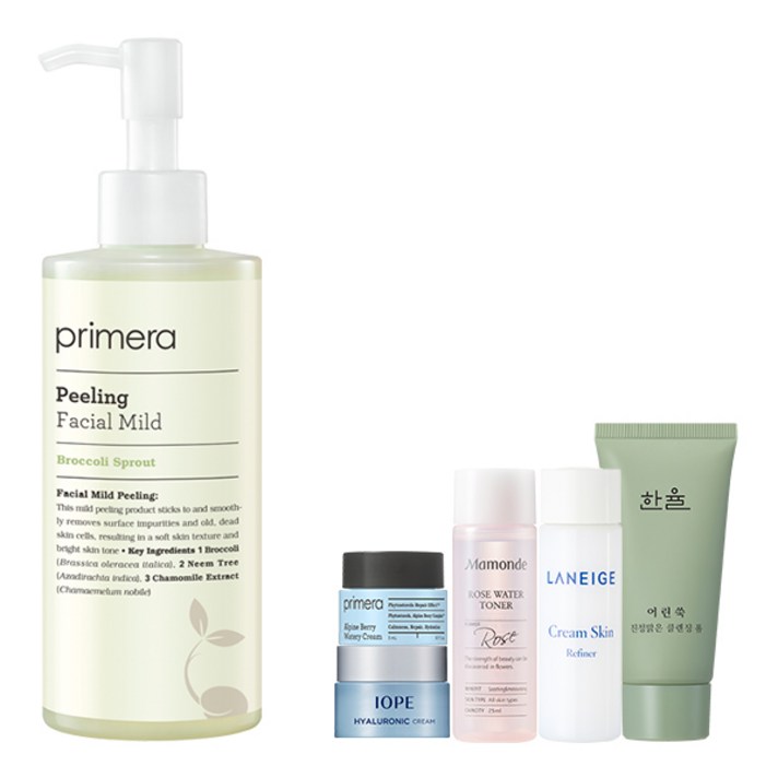 프리메라 페이셜 마일드필링 250ml + 아모레퍼시픽 5종, 1세트