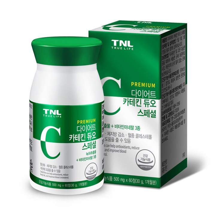 TNL 다이어트 카테킨 듀오 스페셜, 60정, 1개