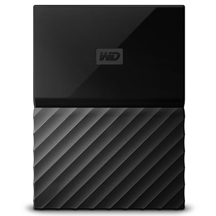 WD My Passport 휴대용 외장하드 WDBYNN00, 1TB, 블랙