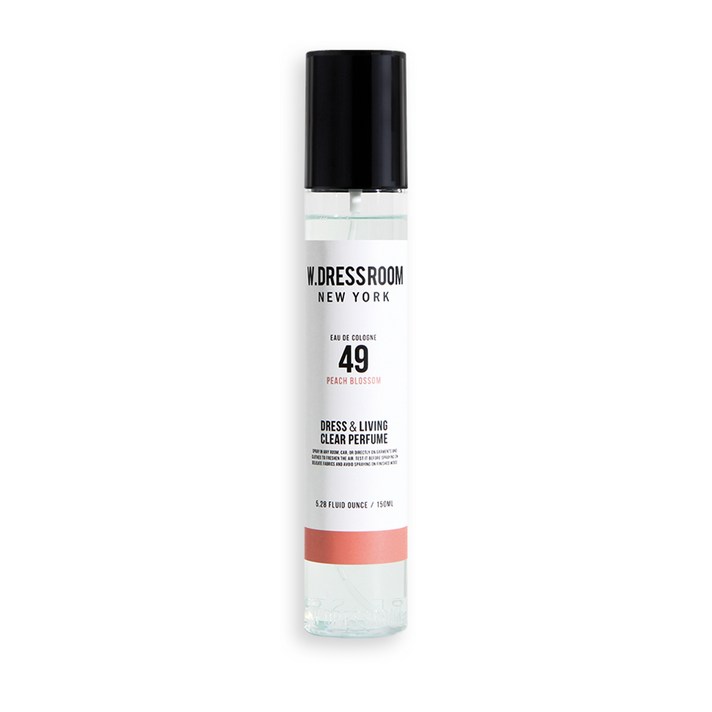 더블유드레스룸 드레스 앤 리빙 클리어 퍼퓸 150ml, No 49 피치블러썸, 1개
