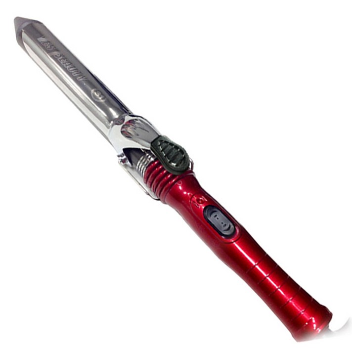 예스뷰티 매직 컬링 아이롱 YB-388, YB-388(22mm), RED