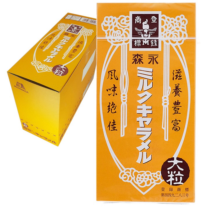 모리나가 밀크 캬라멜, 149g, 5개입