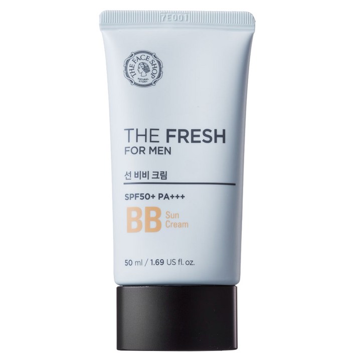 더페이스샵 더프레시 포맨 선 비비 크림 SPF50+ PA+++ 50ml, 1개