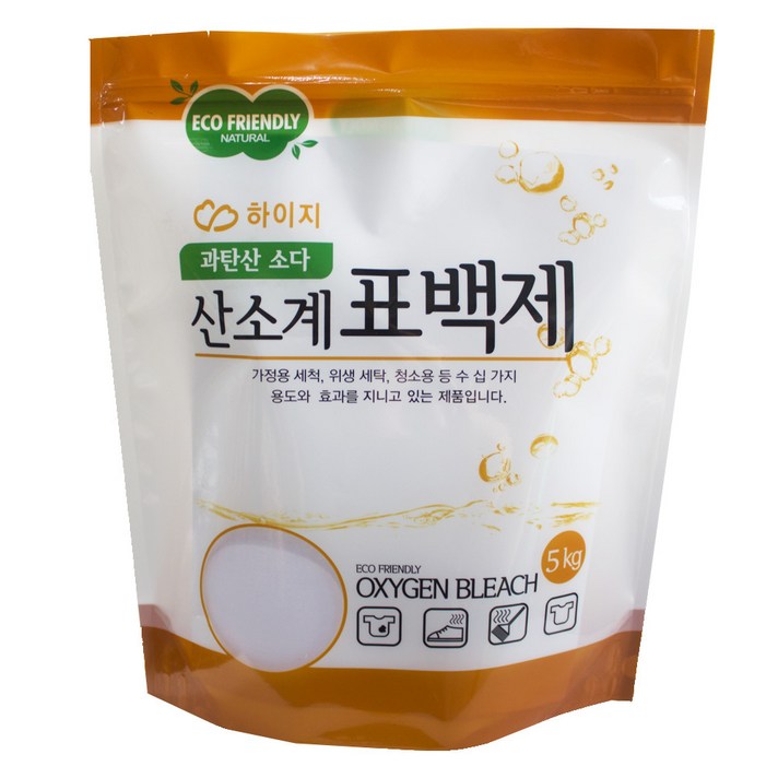 하이지 과탄산 소다 산소계 표백제, 5kg, 1개