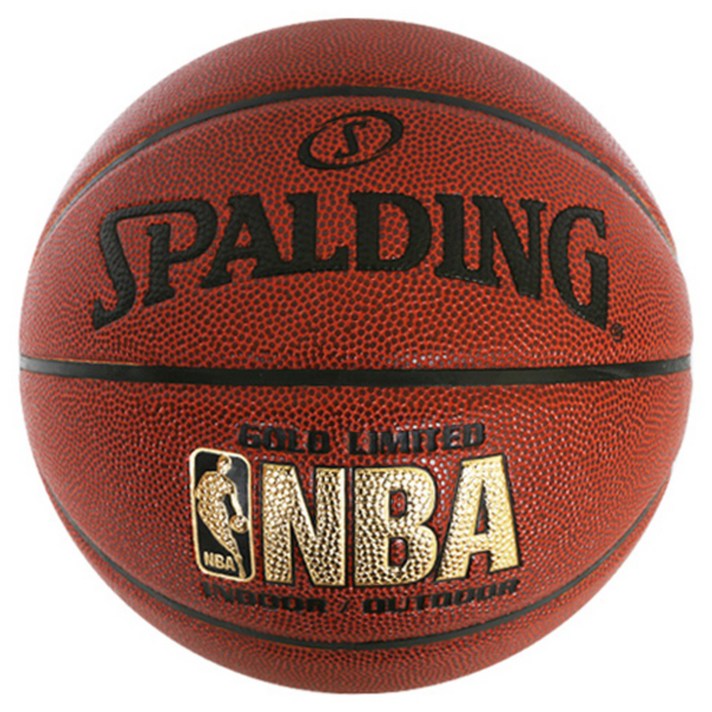 스팔딩 골드 리미티드 농구공 74-947Z, 브라운