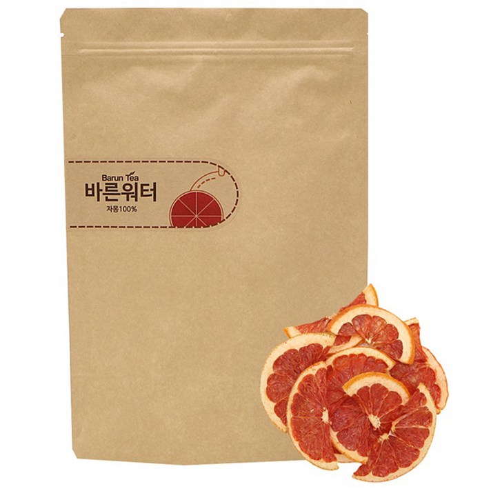 바른워터 건조자몽차, 60g, 1개