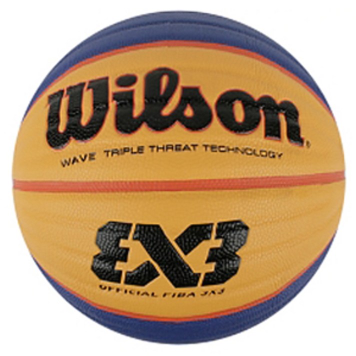 윌슨 FIBA 3대3 게임 농구공 6호 WTB0533XD, 혼합 색상