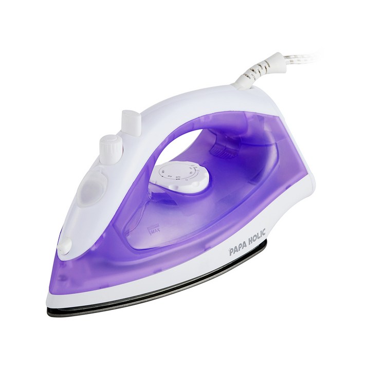 파파홀릭 스팀다리미 스팀파파 PSI-1600W, 퍼플