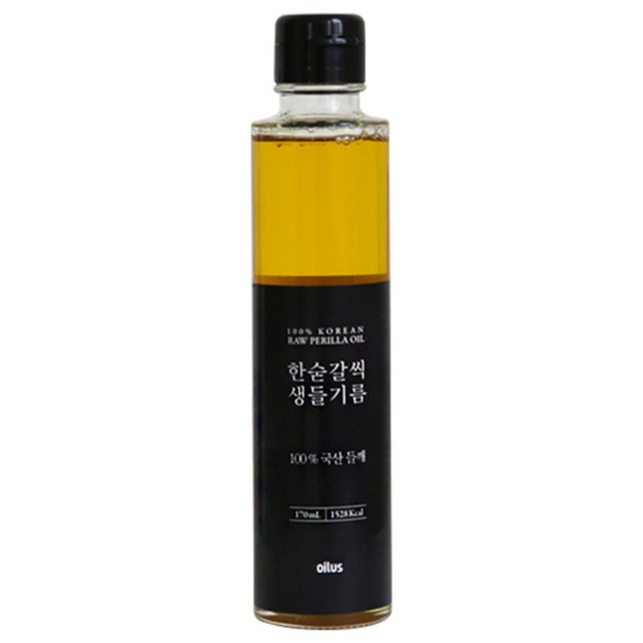 오일러스 한숟갈씩 생들기름, 170ml, 1개